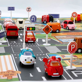 PlayCity - Speelmat - Auto's en Verkeersborden