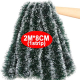 TREELINE – Premium Groene Decoratietape voor Kransen en Kerstboomdecoratie