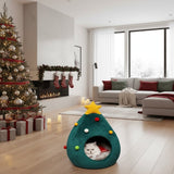 CATYPINE – Kerstboom-kattenbed voor een gezellige winterervaring