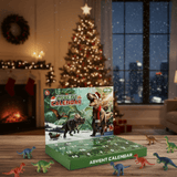 DINOQUEST 2025 – Kerst Countdown Kalender met 24 Dino Speelgoed