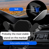 Universele Auto-Handyhouder met Ventilatielus – Griponix