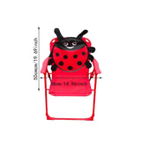 Opvouwbare Kinderstoel met Dierenprint - Lichtgewicht en Ideaal voor Buitenactiviteiten