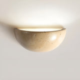 Halfronde LED Wabi-Sabi Wandlamp – ZenGlow