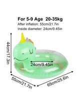 Opblaasbare Zwembeugel voor Kinderen – Dino Zwemring voor Zomerplezier en Zwembadactiviteiten