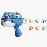 KlebeBall-Set Walvis – Veilige schietplezier voor kinderen binnen & buiten