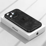 Luxe Hirschleder iPhone Hoes - Veltro