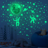 SterrenHimmel Decoratie - Glow-in-the-Dark Wandversiering