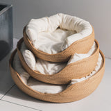 Handgemaakt, comfortabel kattenbed – LuxeSnooze
