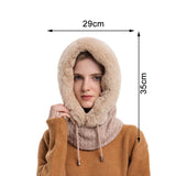 Wintercapuchon met Gezichtsmasker - Warm en Beschermend