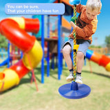 Klimtouw met Platform en Schijf - Speel en Klim voor Avontuurlijke Kinderen