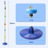 Klimtouw met Platform en Schijf - Speel en Klim voor Avontuurlijke Kinderen