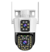 Set van 2 beveiligingscamera's met dubbele lens – DualGuard Max 2-Pack