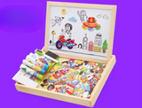KreativBox Magnetspel – Leerplezier met Puzzel & Tekenbord