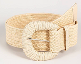 Retro Gevlochten Damesriem – Brede Pasvorm voor Extra Accent