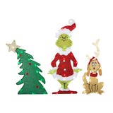 Grinch Kerstdecoratie - Vrolijke Tuinverlichting voor de Feestdagen