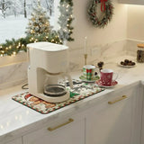 SNOWMATIQ – Kerstkeukenmat voor Drogen & Decoreren