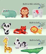 Zachte Verkeersvriendjes - Speelgoedset met Opvouwbare Speelmat