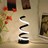 Moderne S-vormige Bureau Lamp - FlexiGlow