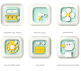 Montessori Leer- en Motoriekbord van Hout voor Creatieve Vroegbegeleiding