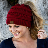ChillChic | Blijf Chic en Knus met een Ponytail-vriendelijke Beanie!