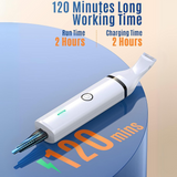 Huisdier Haartrimmer met Dubbele Bladen - Stille & Draadloze Verzorgingsgereedschap