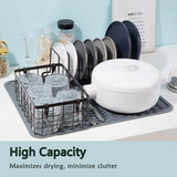 Milieuvriendelijke siliconen afdruipmat - Veelzijdig inzetbaar & hittebestendig