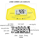 Gripmaster Digitale Handdynamometer – Precieze Gripkrachtmeter tot 90 kg – Compacte, Draagbare Griptester voor Fitness, Therapie & Revalidatie