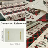 GNOMECHEER – Decoratieve kersttafelonderzetter voor feestelijke familiediners