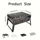 Opvouwbare Houtskoolgrill – Compact en Outdoor Ready