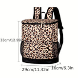 Koelrugzak voor 24 Blikjes – Ideaal voor Strand, Kamperen en Picknicks