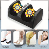 Zonne-energie Voetmassager – Comfortabele Massage met Warmte en Kneden