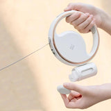 LED Automatische Hondenlijn – Ergonomische Handgreep & Veiligheidslicht