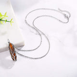 Stijlvolle Kristal- en Levensboom Edelsteenketting – Elara