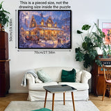 Winterse Betovering Puzzel – Geniet van de feestelijke sfeer