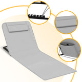 RelaxMate Draagbaar Strandbed – Comfort en Gemak Onderweg