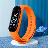 Lichtgevend Kinderhorloge - Kleurrijk LED Display en Sportief Design