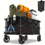 RuggedTrail Opvouwbare All-Terrain Kar – 200L Capaciteit en 200kg Belastbaar