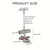 Verstelbare Sit-Up Assistent met Dubbele Zuignappen – Ideaal voor Thuisfitness en Core Training