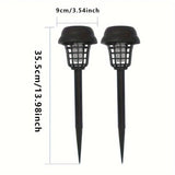 Zonne-energie Buiten Insecten Doder Lamp – Muggen & Vliegen Vang Duo