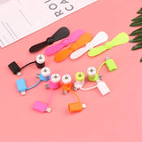 Mini Draagbare Telefoon Ventilators – Type-C Connector met Verstelbare Hoek
