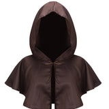 Middeleeuwse Tovenaar Cape - Magische Look voor Verkleedfeest