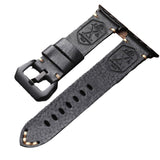 Handgemaakt Vintage Lederen Apple Watch Band