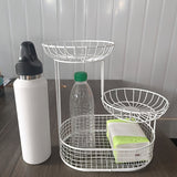 GoldenTier 3-Laags Fruitmand – Elegant en Praktisch