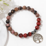 Natuurlijke Kristallen Levensboom Armband – Mila