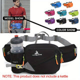 Veelzijdige Hardloop Heuptas met Waterfleshouder – Duurzaam Nylon met Ritssluitingen voor Wandelen en Marathons