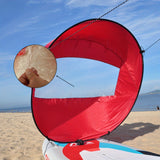 SpeedSail Opvouwbaar Kajakzeil – Efficiënt en Makkelijk in Gebruik