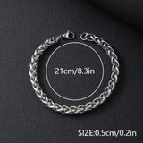 UrbanSteel Armbandenset – Stoer en Trendy voor Heren