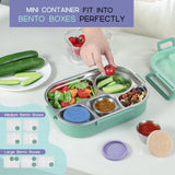 Lekkende Saucenbekers van RVS (6 stuks) – FlavorPods