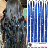 Glitterend Haar Tinsel Kit – Strengen van Glitter!