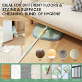 Zelfroterende V mop met emmer - SpinMop